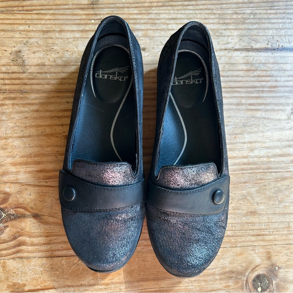 Dansko Women's Black Slip-On Shoes